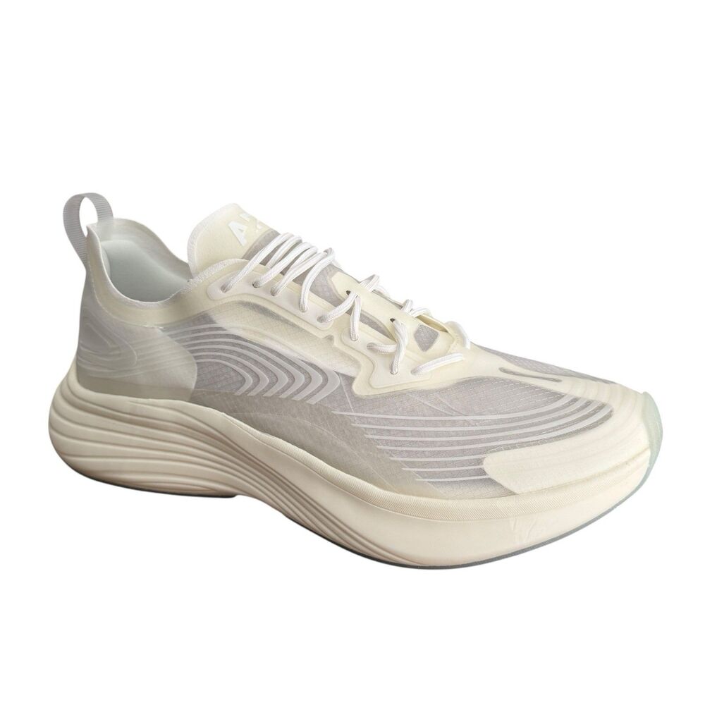 APL Men’s Size 11.5 Streamline Running Shoes Clear/White Sneakers $350
